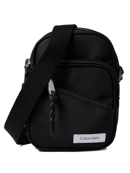 Calvin Klein Handbags - Calvin Klein Evie Black Nylon Crossbody Bag